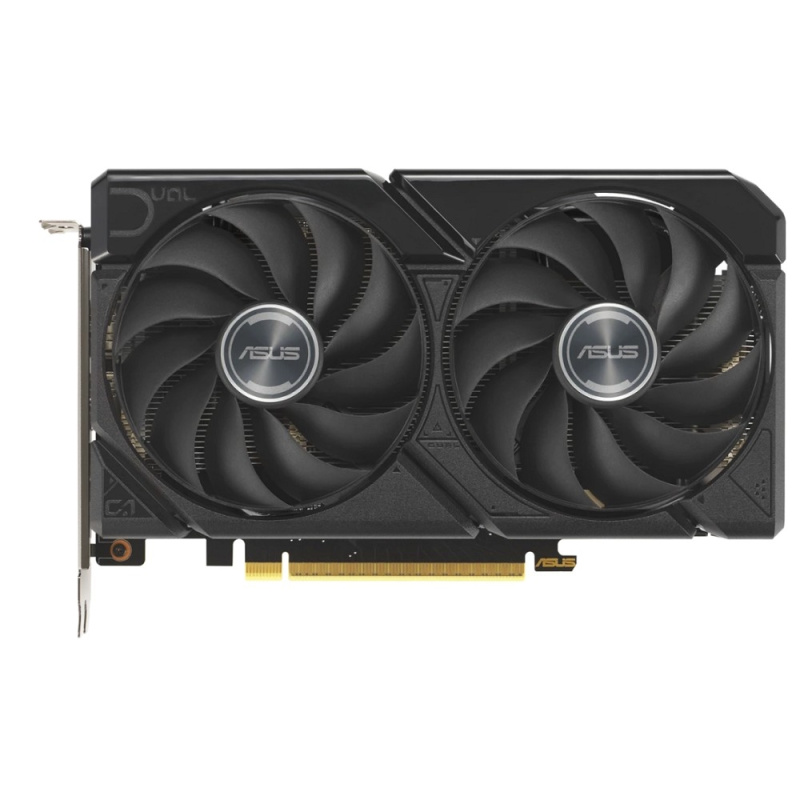 Фото  Видеокарта ASUS AMD Radeon RX9060XT 16Gb DDR6 128 bit 2*DP/HDMI 2FAN (DUAL-RX9060XT-16G) RTL