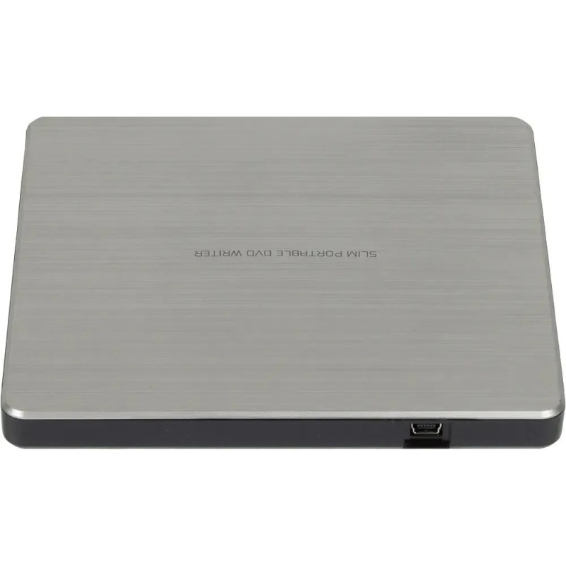 Фото  LG DVD-RW GP60NS60 ext. Silver Slim Ret. USB2.0 (совместим с 3.0)