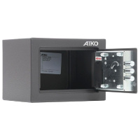 Фото  Сейф AIKO Т-140 EL (Внешние размеры:140х195х140 мм, Вес:3 кг) [S10399210214]