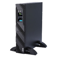 Фото  PowerCom Smart King Pro+ SPR-1000 LCD ИБП {Line-Interactive, 1000VA/800W, Rack/Tower, 8хС13, Serial+USB, SmartSlot} (1152572)