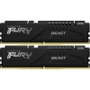 Kingston DDR5 DIMM 32Gb Kit 2x16Gb 5600MHz KF560C36BBE2K2-32 Fury Beast Black