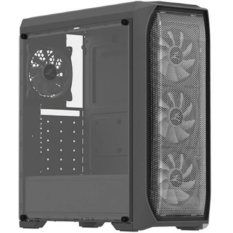 Фото  Корпус Zalman N5 MF черный без БП ATX 5x120mm 2xUSB2.0 1xUSB3.0 audio bott PSU