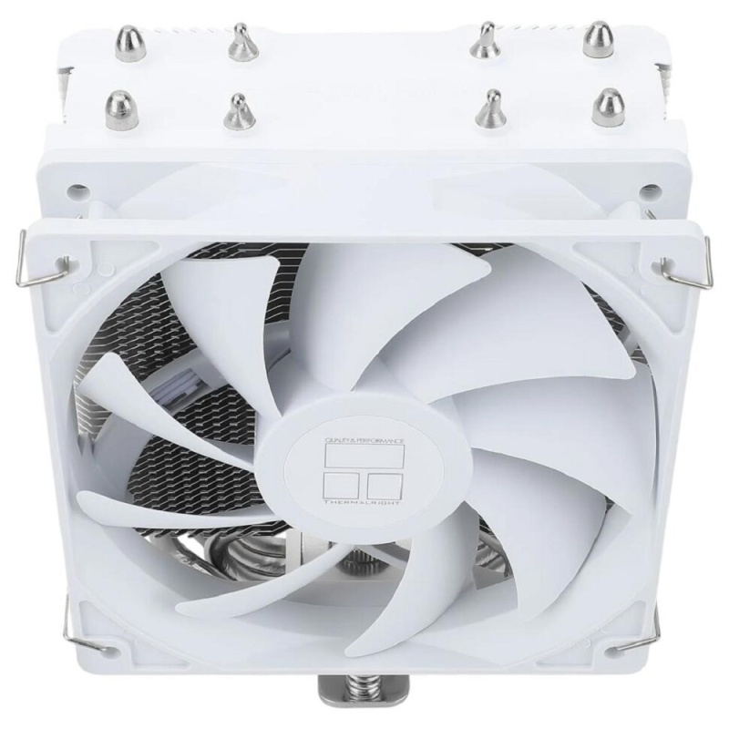 Фото  Thermalright Кулер Assassin X 120 R SE White  LGA115X/1200/1700/AM4/AM5 (120mm PWM Fan, 4 тепл. трубки 6мм) / TRAX120RSEW