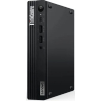 Фото  Lenovo ThinkCentre M70q G5 Tiny [12TD0041UM] (КЛАВ.РУС.ГРАВ.) Black {i7-14700T (1.3GHz)/16Gb/512Gb SSD/W11Pro/k+m}