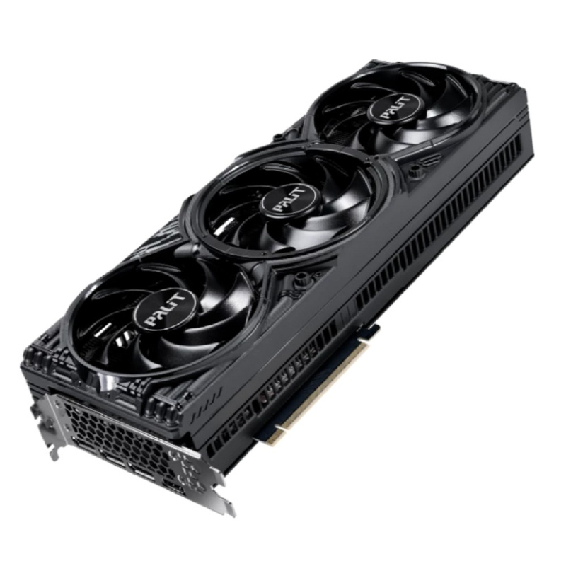 Фото  Видеокарта Palit RTX5080 GAMINGPRO OC 16GB GDDR7 256bit 3xDP HDMI 3FAN RTL NE75080S19T2-GB2031A