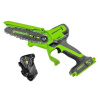 Фото  GreenWorks GD24CSMNX Цепная мини пила аккумуляторная, 24V, 15см, бесщеточная, без АКБ и ЗУ [2008707]