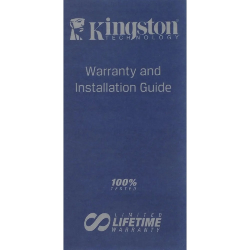 Фото  Kingston DDR5 DIMM 8GB 5600MHz KVR56U46BS6-8 Valueram RTL PC5-44800 CL46 288-pin 1.1В single rank Ret