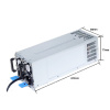Фото  Procase MR2550P Блок питания с резервированием ATX 2U (550W+550W) КПД 94+Platinum, 225*78*84mm, CRPS, Модульные кабели, Активный PFC, +12B=45A,+5B=25A