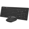 Фото  Комплект клавиатура+мышь беспров. A4TECH Fstyler FG2300 Air2 black (USB, slim) (FG2300 AIR2  BLACK)