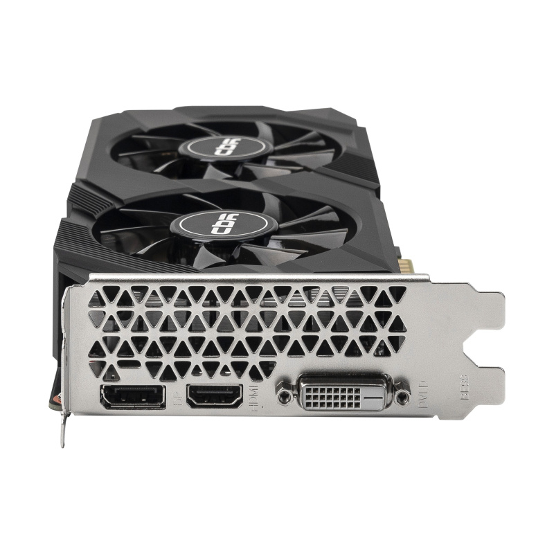 Фото  Видеокарта CBR GTX1650 4Gb GDDR6, 128bit, 1410-1590Mhz, 1*DP + 1*HDMI + 1*DVI, 75W, Ret [VGA-STX1650-4G-RTL]
