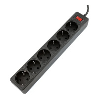 Фото  5bites Сетевой фильтр GARDA SP6B-530 6S / 3*0.75MM2 / 3M / BLACK