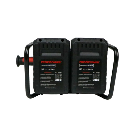 Фото  Аккумуляторная бесщеточная УШМ PROFIPOWER Серия 40B 40B-230 (40В, 230мм, Li-ion-2шт, 8.0Ач, 0-6000об/мин, З/У) [E0234]