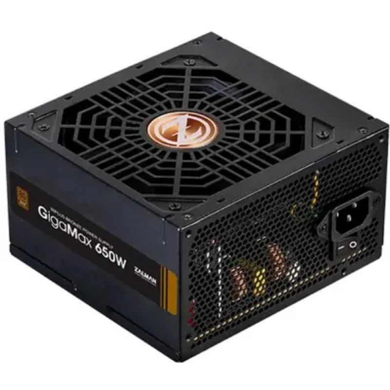 Фото  Zalman <GVII> ZM650-GVII, 650W, ATX12V v2.31, EPS, APFC, 12cm Fan, 80+ Bronze, Retail