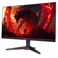 Фото  LCD Acer 23.8" VG240YX1bmiipx Nitro черный {IPS 1920x1080 200Hz 0.5ms 250cd HDMI2.0 DisplayPort1.2 AudioOut 2x2W FreeSync(Premium) HDR10 Vesa} [UM.QV0