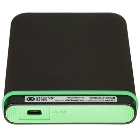 Фото  Transcend Portable HDD 2TB StoreJet M3, Type C,Черный
