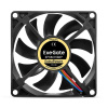 Фото  Exegate EX295237RUS Вентилятор 12В DC ExeGate ExtraPower EP08015B2P (80x80x15 мм, 2-Ball (двойной шарикоподшипник), 2pin, 2600RPM, 26dBA)