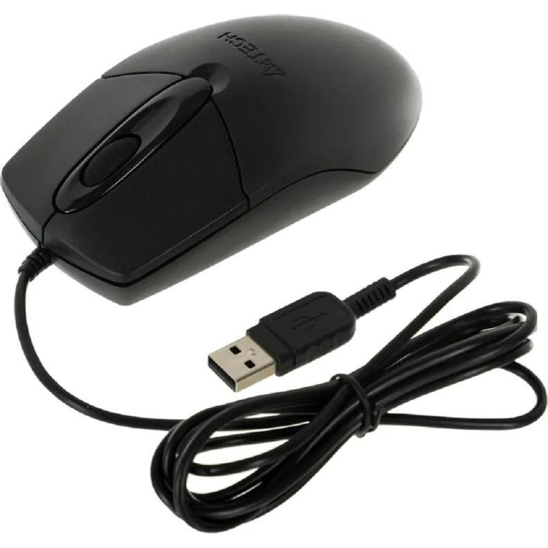 Фото  A-4Tech Мышь OP-720 (черный) USB, пров. опт. мышь, 2кн, 1кл-кн [513289]