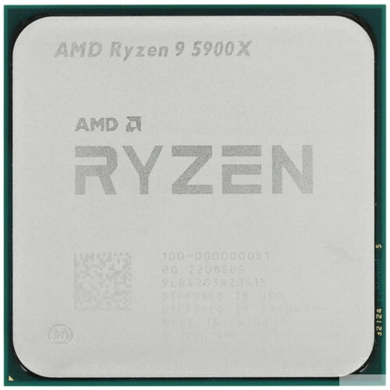 CPU AMD Ryzen 9 5900X OEM (100-000000061) {3 70GHz  Turbo 4 80GHz  Without Graphics AM4}