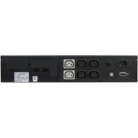 Фото  PowerCom King Pro RM KIN-1500AP LCD (2U) ИБП {Line-Interactive, 1500VA/1200W, Rack, 6х С13, Serial+USB, SmartSlot, RS-232} (1152600)