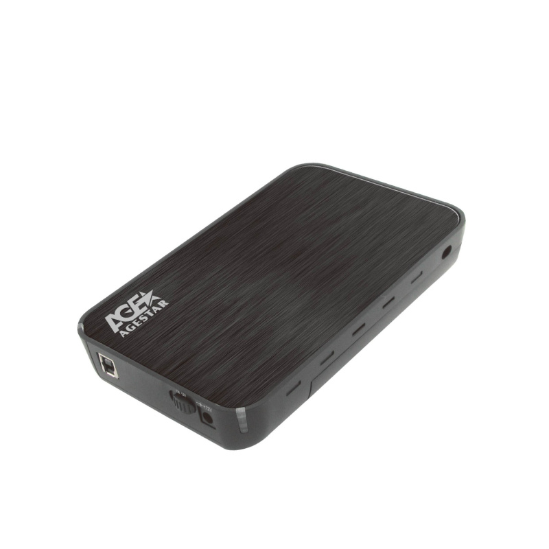 Фото  AgeStar 3UB3A8-6G (Black) Мобил рек, usb3.0 to 3,5"hdd SATA алюминий 
