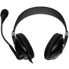 Фото  RITMIX RH-533USB, Black {Гарнитура. 40 мм, 20-20000 Гц, 32 Ом, 105 дБ, конденсаторный всенаправленный микрофон, 2,2 кОм, 58 дБ ± 3 дБ, пластик}