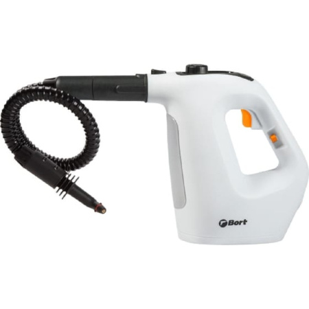 Фото  Bort Пароочиститель BDR-1500-RR {Мощность 1500 Вт;Температура пара 133 °С; Емкость бачка 350 мл;Размер 300x125x245 мм; 2,02 (2,02) кг; 34 x 14 x 28; г
