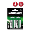 Фото  Camelion  R20  BL-2 (R20P-BP2G, батарейка,1.5В)  (2 шт. в уп-ке)