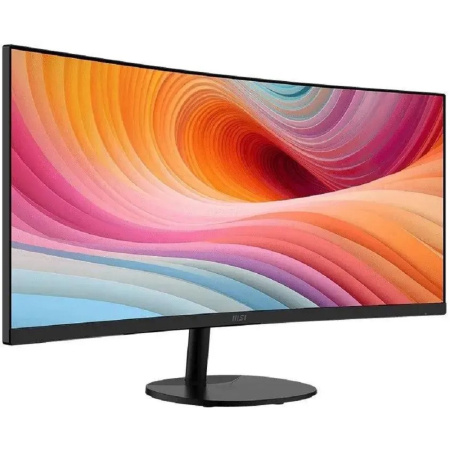 Фото  MSI PRO 34" MP341CQ E12 {VA Curved 3440x1440 120Hz 1/4ms 300cd 2xHDMI DisplayPort 2x2W Tilt Internal Vesa}