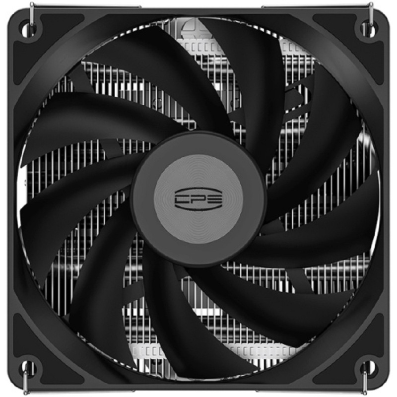Фото  Кулер PCCooler RC400-53  S115X/1200/1700/1851/AM4/AM5 (TDP 130W, 1x90mm PWM FAN, 4 тепловые трубки 6мм, 1000-2700RPM)