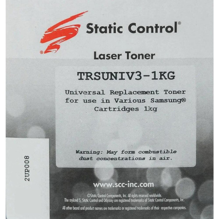 Фото  SC Тонер Samsung ML1610/1710/2010/2250 (универс.) 1 кг/кан [TRSUNIV3-1KG]