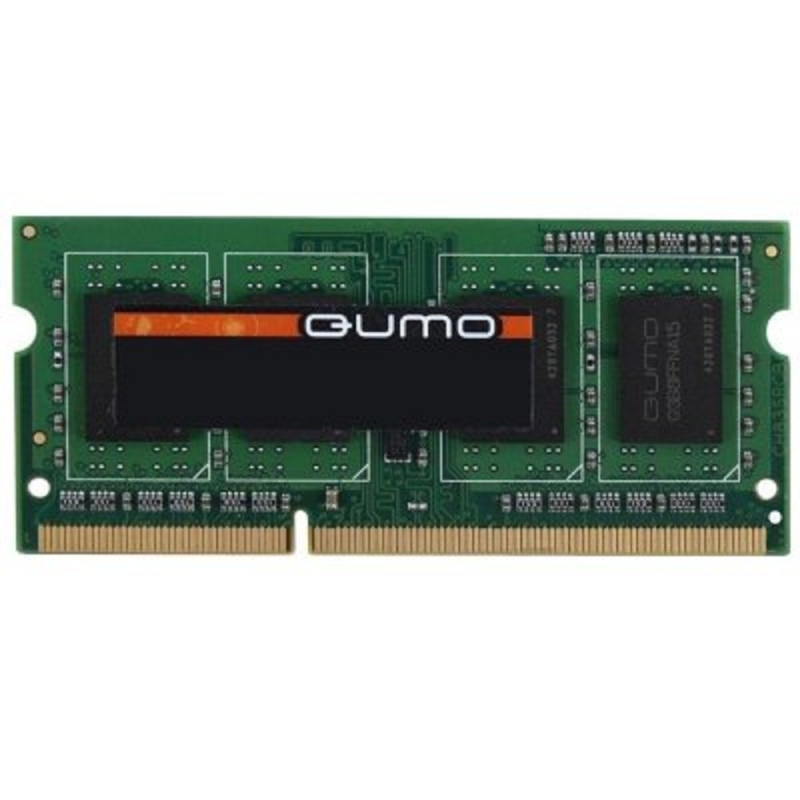 QUMO DDR3 SODIMM 4GB QUM3S-4G1600K11L PC3-12800  1600MHz  1.35V