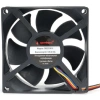 Gembird Вентилятор для корпуса 80x80x25, втулка, 4 pin, провод 30 см (D8025SM-4)