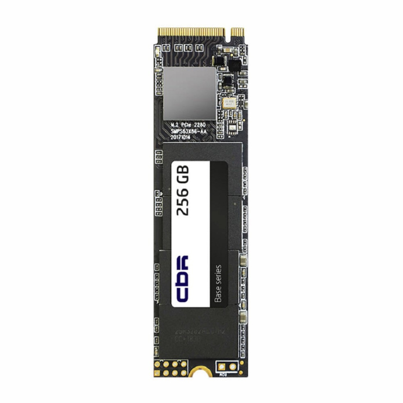 Фото  CBR SSD-256Gb-M.2-SATA-BS26b, Внутренний SSD- накопитель, серия "Base", 256Gb, M.2 SATA, 3D TLC NAND, R/W speed up to 510/450 MB/s, TBW 128