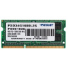 Patriot DDR3 SODIMM 4GB PSD34G1600L2S (PC3-12800  1600MHz  1.35V)