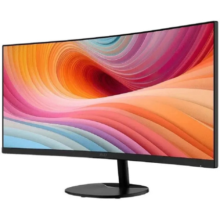 Фото  MSI PRO 34" MP341CQ E12 {VA Curved 3440x1440 120Hz 1/4ms 300cd 2xHDMI DisplayPort 2x2W Tilt Internal Vesa}