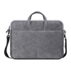 Фото  Defender Сумка для ноутбука Solid  15.6" PU кожа, серый, карман (26088)			