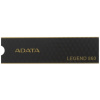 Фото  A-DATA SSD 500GB LEGEND 860 SLEG-860-500GCS PCI-E 4.0 x4, up to 5000/3000Mbs, 3D NAND, 160TBW, NVMe 1.4, 22x80mm, радиатор