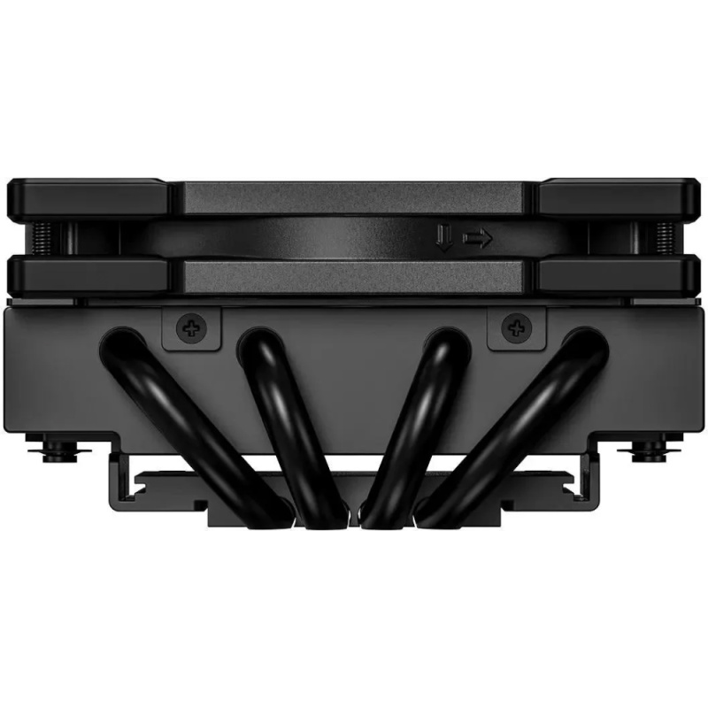 Фото  Cooler ID-Cooling IS-40-XT BLACK LGA1700/1200/115X/AM5/AM4 низкопрофильный высота 47mm (TDP 100W, PWM, 4 тепл.трубки прямого контакта, FAN 92mm, черны