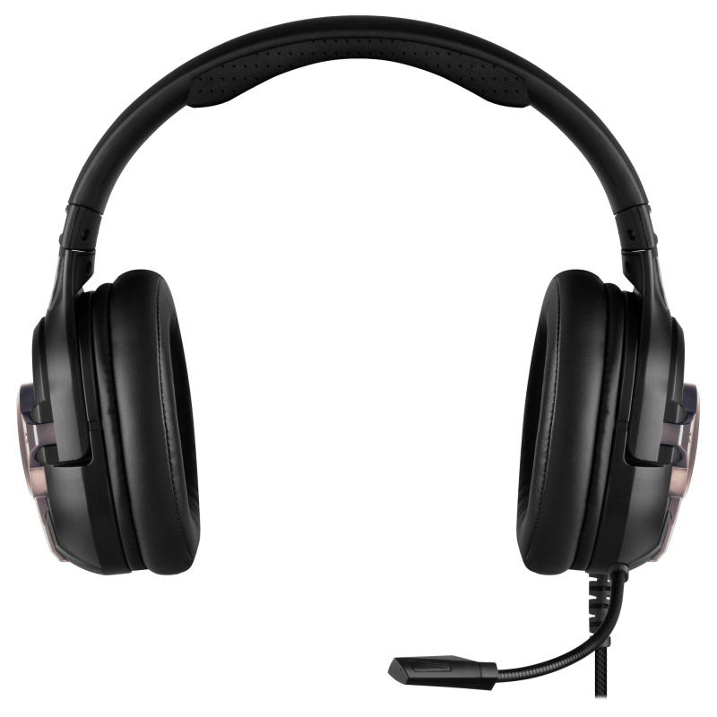 Фото  Игровые стереонаушники с микрофоном SVEN AP-U1100MV, черный (USB, RGB, 7.1)