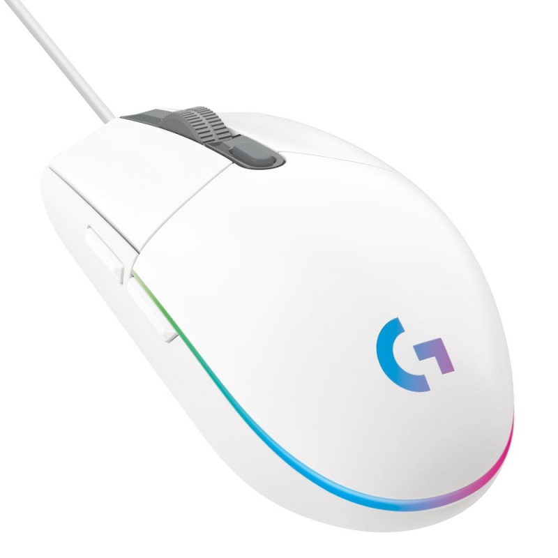 910-005824 910-005809 Мышь Logitech G102 LightSync белый оптическая (8000dpi) USB (6but)