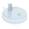 Фото  Camelion KD-301 С01 белый (Светильник настольный,230V 40...60W)