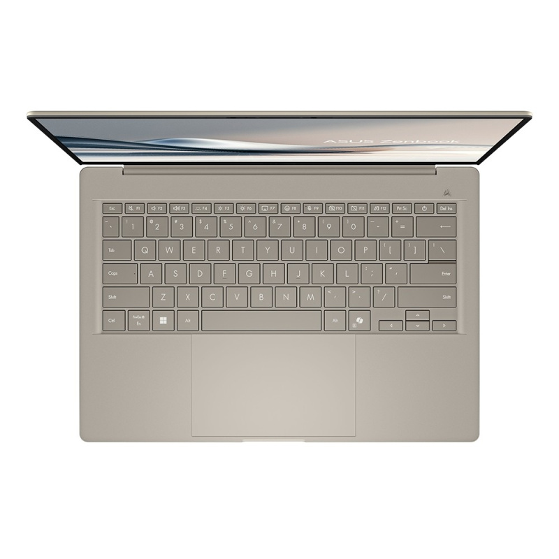 Фото  ASUS Zenbook A14 UX3407NA-QD100W [90NB1711-M007R0] Zabriskie Beige 14" {WUXGA OLED Snapdragon X2 Elite (18-core) X2E88100/LPDDR5X 32GB/ 1TB M.2 NVMe P