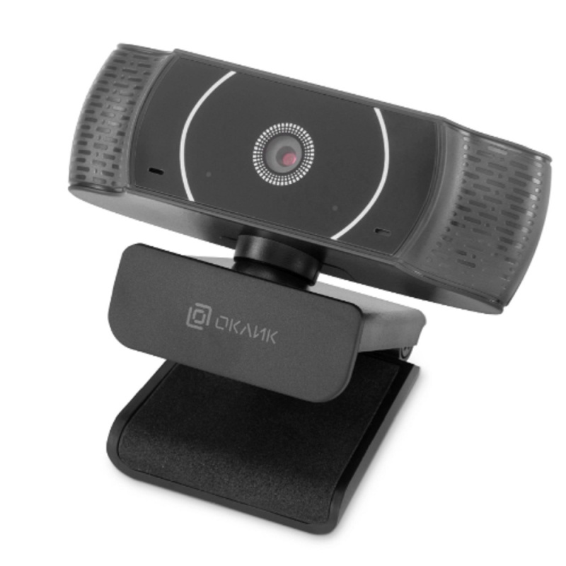 Фото  Оклик OK-C016HD черный 1Mpix (1280x720) USB2.0 с микрофоном