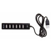 BURO BU-HUB7-1.0-U2.0 Хаб (разветвитель) черный (436334)