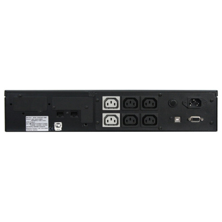 Фото  PowerCom King Pro RM KIN-3000AP LCD (3U) ИБП {Line-Interactive, 3000VA/2400W, Rack, 6х С13, Serial+USB, SmartSlot, RS-232} (1152615)