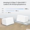 Фото  Mercusys Halo H47BE(3-pack) BE9300 Домашняя Mesh Wi-Fi 7 система