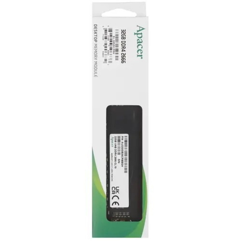 Фото  Apacer DDR4 DIMM 32GB EL.32G2V.PRH PC4-21300, 2666MHz