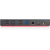 Фото  Lenovo [40AF0135EU] ThinkPad Hybrid USB-C with USB-A Dock (2x DP 1.2, 2x HDMI, 3x USB 3.1, 2x USB 2.0, 1x USB-C, 1x RJ-45, 1x Combo Audio Jack 3.5mm)"