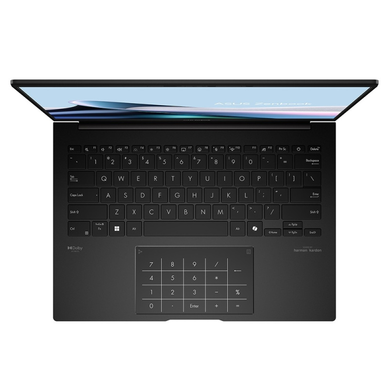 Фото  ASUS Zenbook UM3406GA-QD130 [90NB17R1-M006H0] Black 14" {OLED Ryzen AI 5 430/32Gb/SSD512Gb/noOS/Bag}