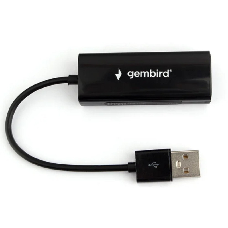 Фото  Gembird Сетевой адаптер Ethernet USB 2.0 - Fast Ethernet adapter (NIC-U2)